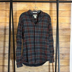 L.L. Bean Plaid Flannel